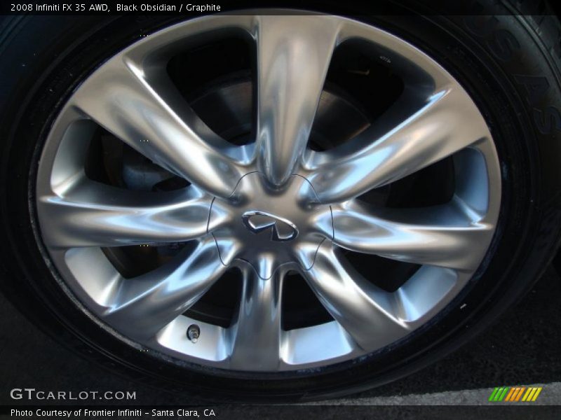 Black Obsidian / Graphite 2008 Infiniti FX 35 AWD