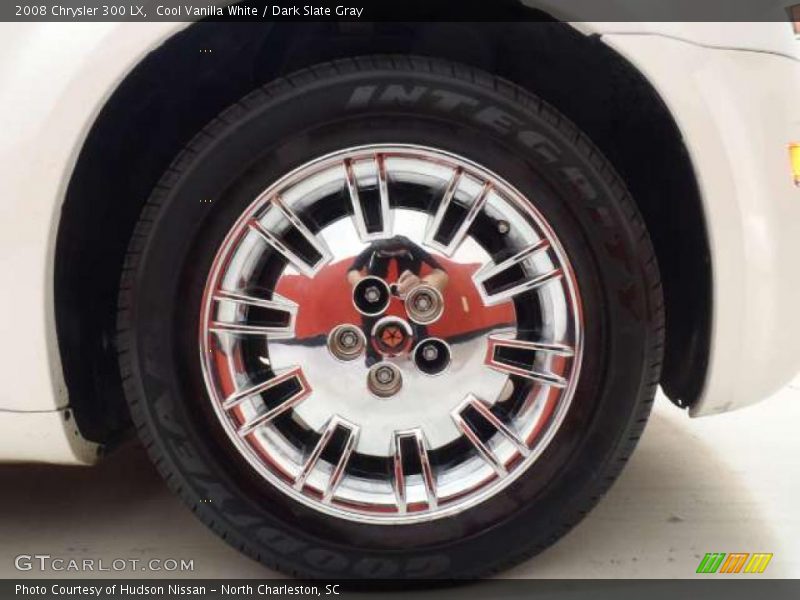 Cool Vanilla White / Dark Slate Gray 2008 Chrysler 300 LX
