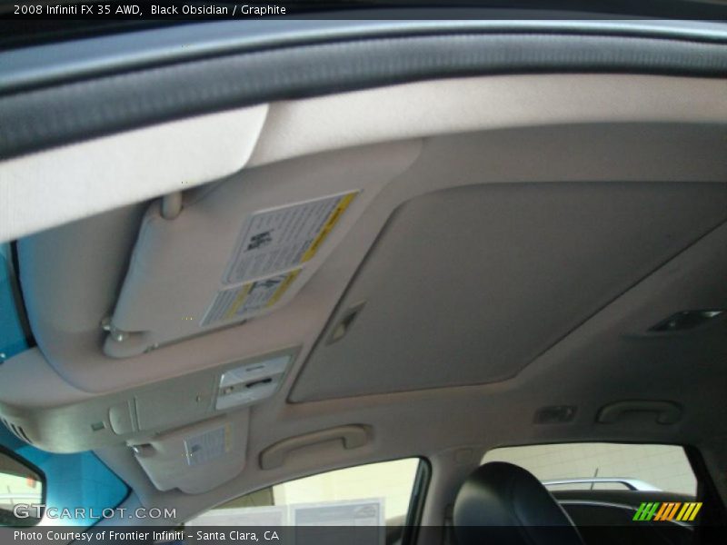Black Obsidian / Graphite 2008 Infiniti FX 35 AWD