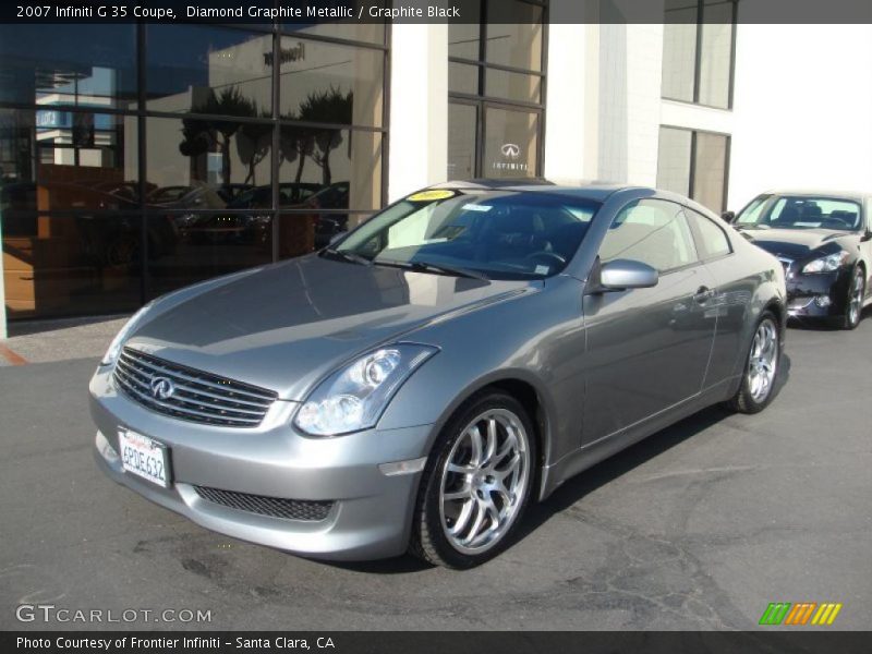 Diamond Graphite Metallic / Graphite Black 2007 Infiniti G 35 Coupe