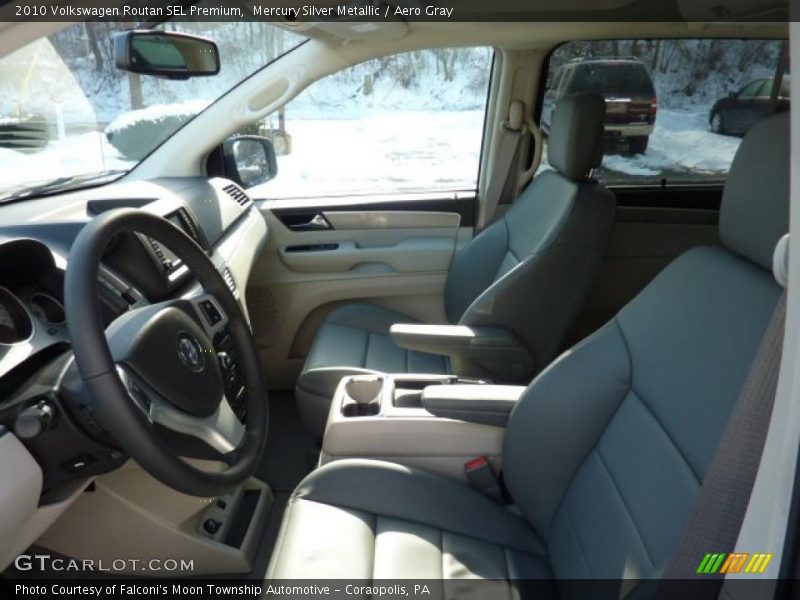 Mercury Silver Metallic / Aero Gray 2010 Volkswagen Routan SEL Premium