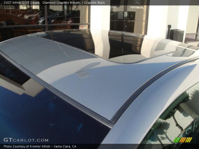 Diamond Graphite Metallic / Graphite Black 2007 Infiniti G 35 Coupe