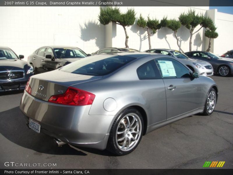 Diamond Graphite Metallic / Graphite Black 2007 Infiniti G 35 Coupe