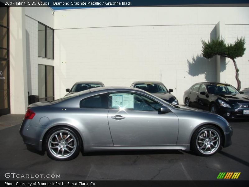 Diamond Graphite Metallic / Graphite Black 2007 Infiniti G 35 Coupe