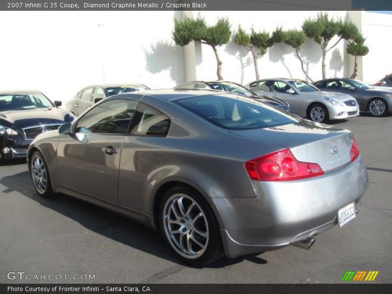 Diamond Graphite Metallic / Graphite Black 2007 Infiniti G 35 Coupe