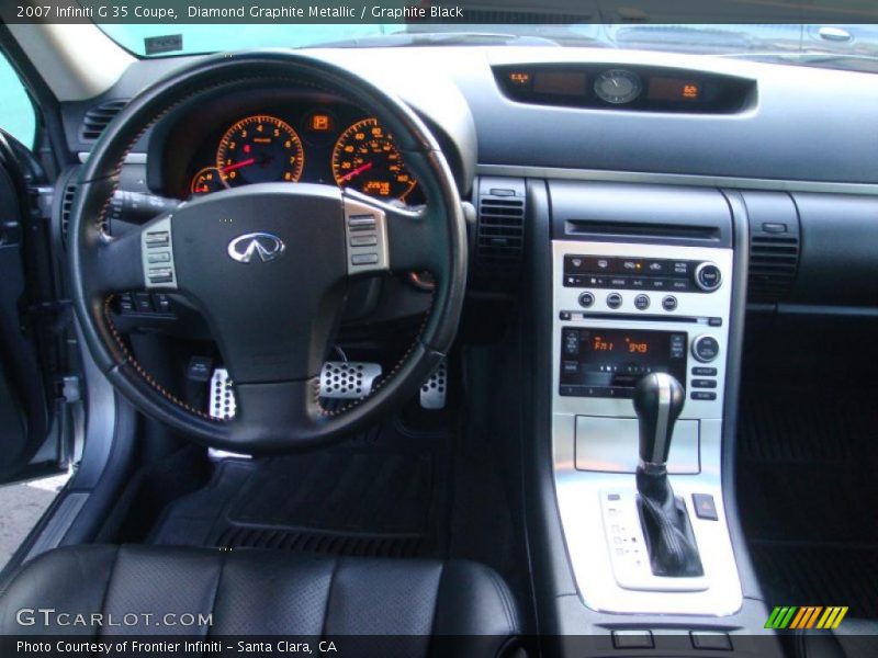 Diamond Graphite Metallic / Graphite Black 2007 Infiniti G 35 Coupe