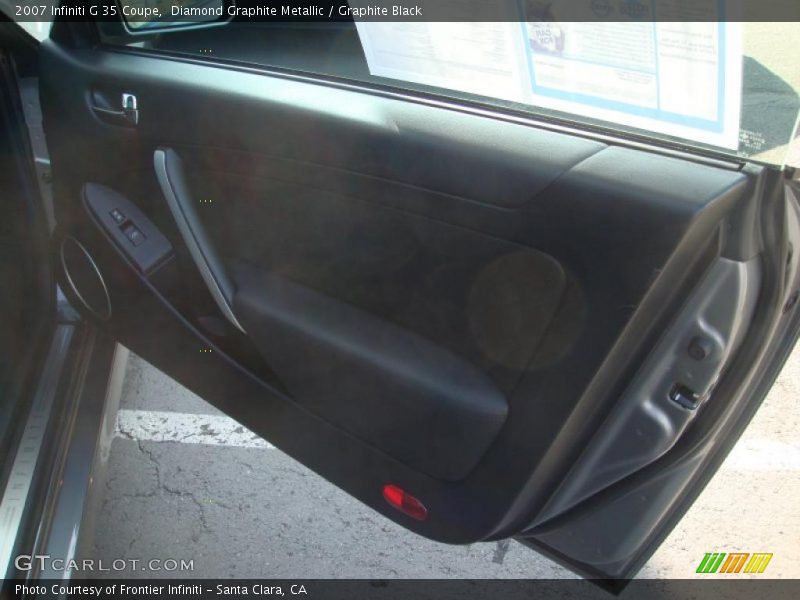 Diamond Graphite Metallic / Graphite Black 2007 Infiniti G 35 Coupe