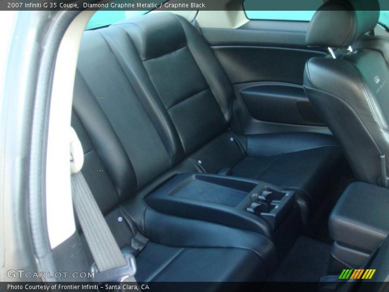 Diamond Graphite Metallic / Graphite Black 2007 Infiniti G 35 Coupe