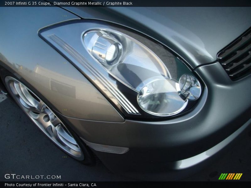 Diamond Graphite Metallic / Graphite Black 2007 Infiniti G 35 Coupe