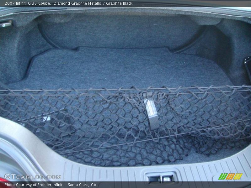 Diamond Graphite Metallic / Graphite Black 2007 Infiniti G 35 Coupe