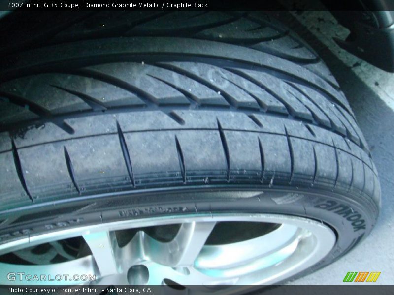 Diamond Graphite Metallic / Graphite Black 2007 Infiniti G 35 Coupe