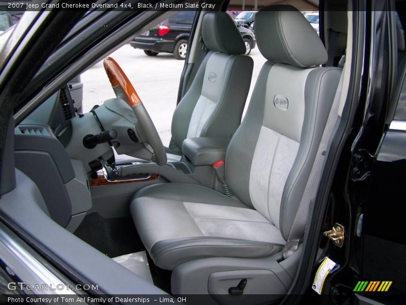 Black / Medium Slate Gray 2007 Jeep Grand Cherokee Overland 4x4