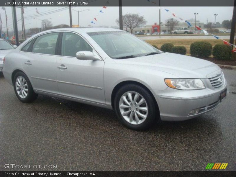 Silver Frost / Gray 2008 Hyundai Azera Limited