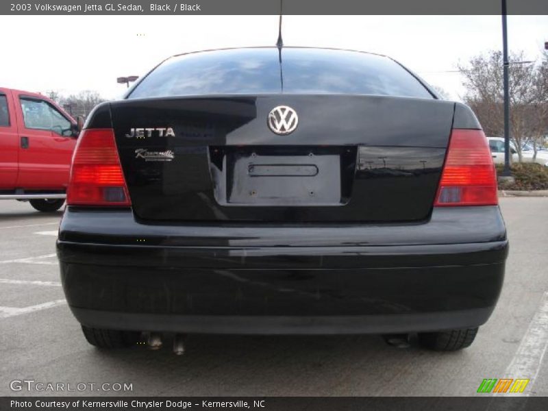 Black / Black 2003 Volkswagen Jetta GL Sedan