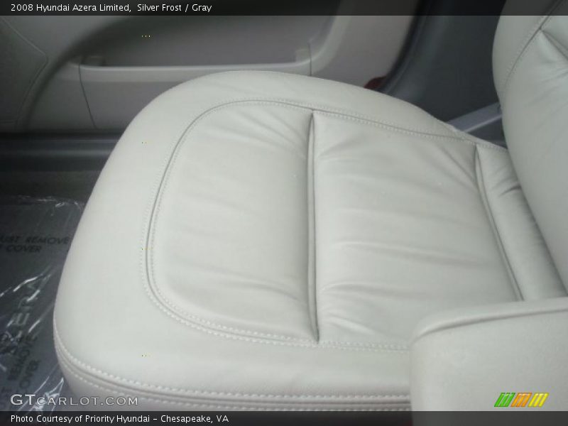 Silver Frost / Gray 2008 Hyundai Azera Limited