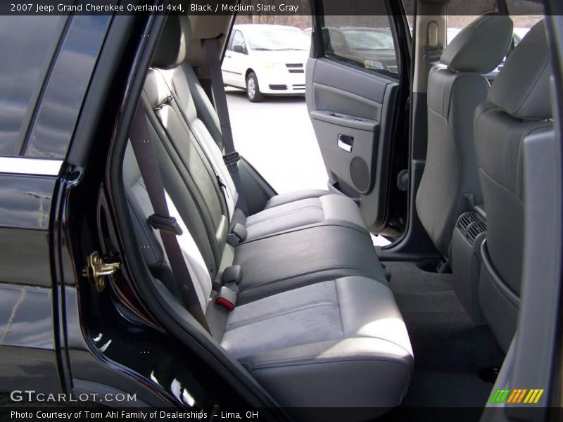 Black / Medium Slate Gray 2007 Jeep Grand Cherokee Overland 4x4