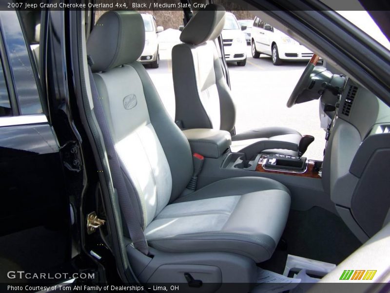 Black / Medium Slate Gray 2007 Jeep Grand Cherokee Overland 4x4