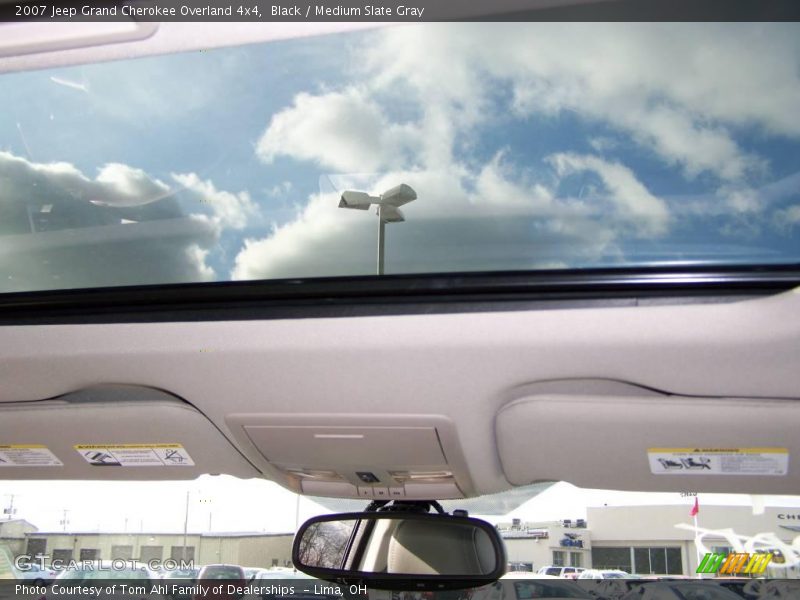 Black / Medium Slate Gray 2007 Jeep Grand Cherokee Overland 4x4