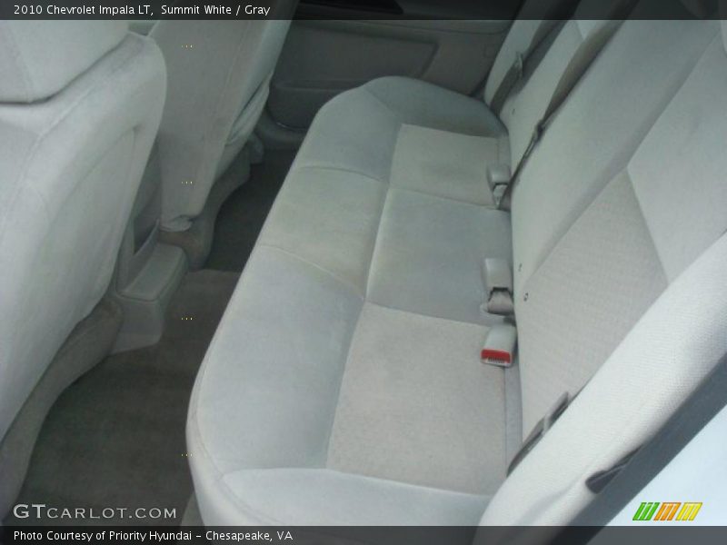 Summit White / Gray 2010 Chevrolet Impala LT
