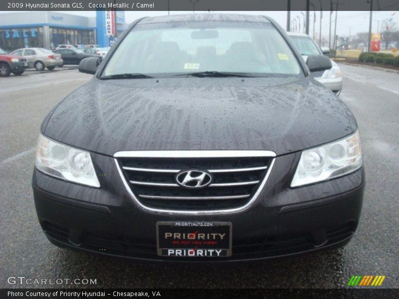 Cocoa Metallic / Camel 2009 Hyundai Sonata GLS