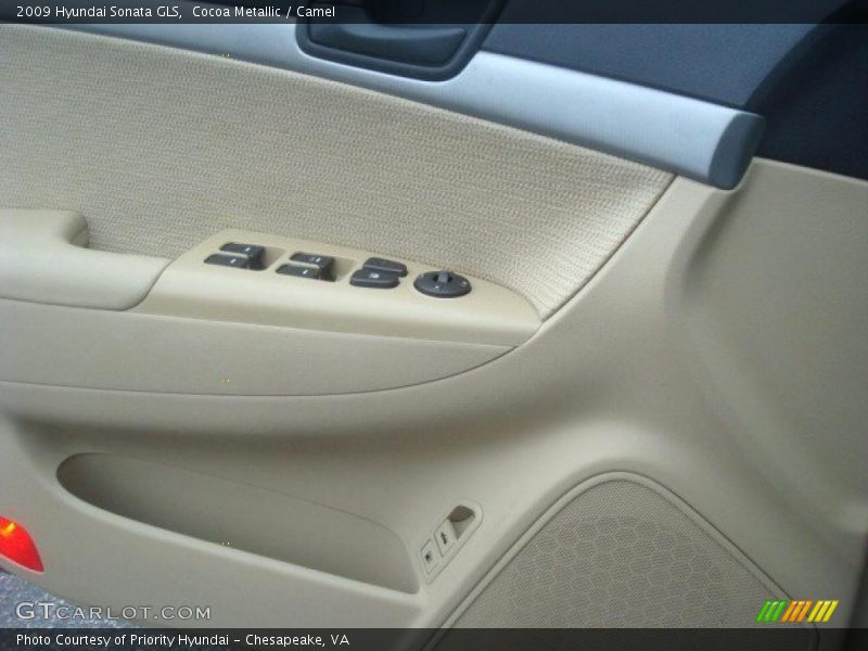 Cocoa Metallic / Camel 2009 Hyundai Sonata GLS
