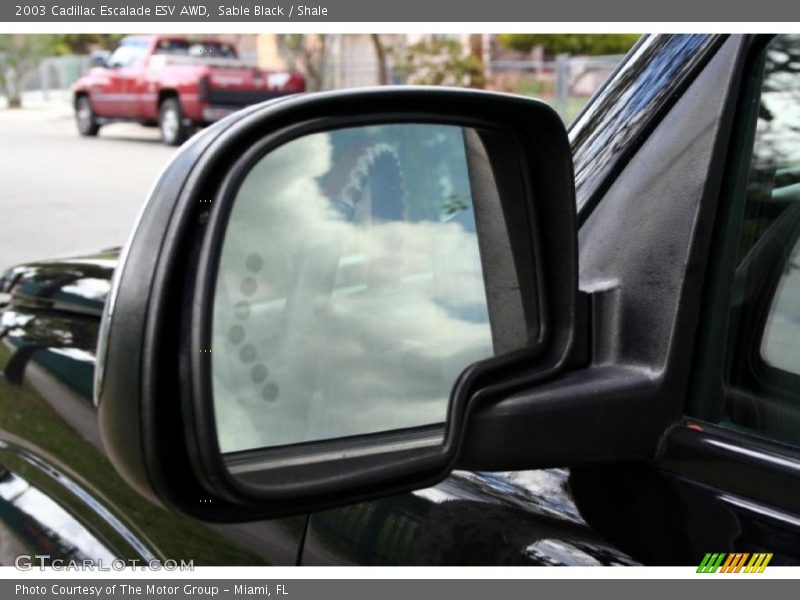 Sable Black / Shale 2003 Cadillac Escalade ESV AWD