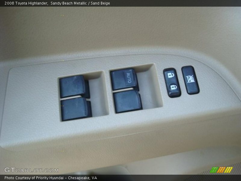 Sandy Beach Metallic / Sand Beige 2008 Toyota Highlander