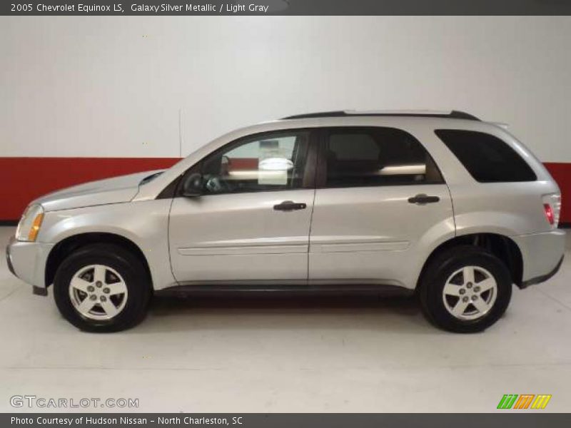 Galaxy Silver Metallic / Light Gray 2005 Chevrolet Equinox LS