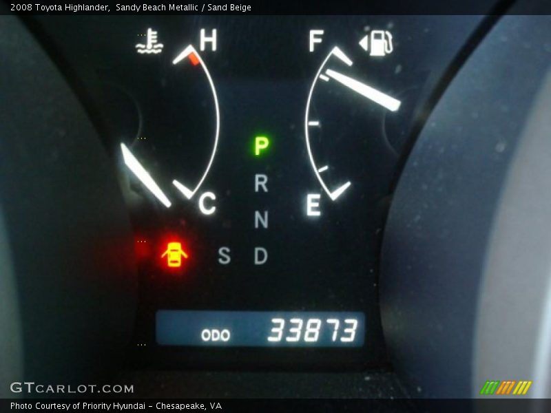 Sandy Beach Metallic / Sand Beige 2008 Toyota Highlander