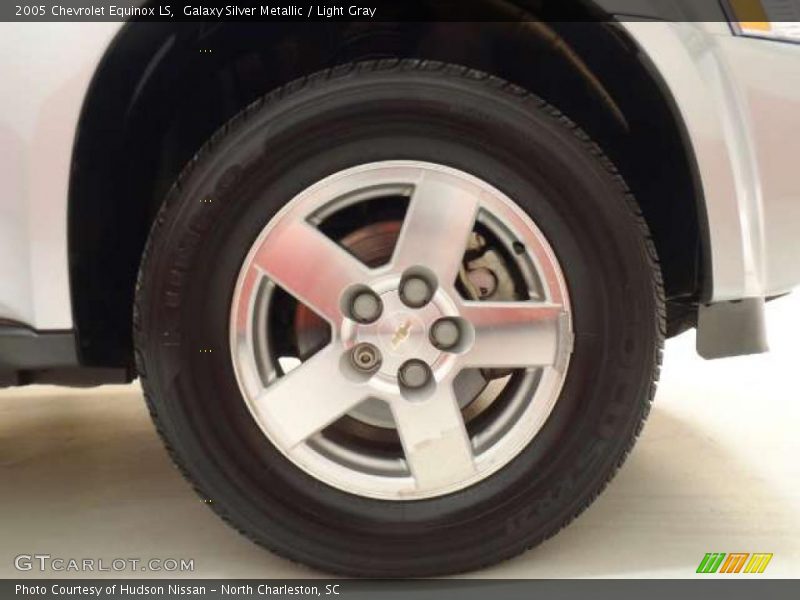 Galaxy Silver Metallic / Light Gray 2005 Chevrolet Equinox LS