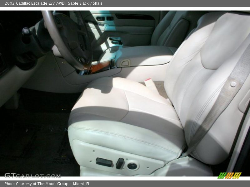 Sable Black / Shale 2003 Cadillac Escalade ESV AWD
