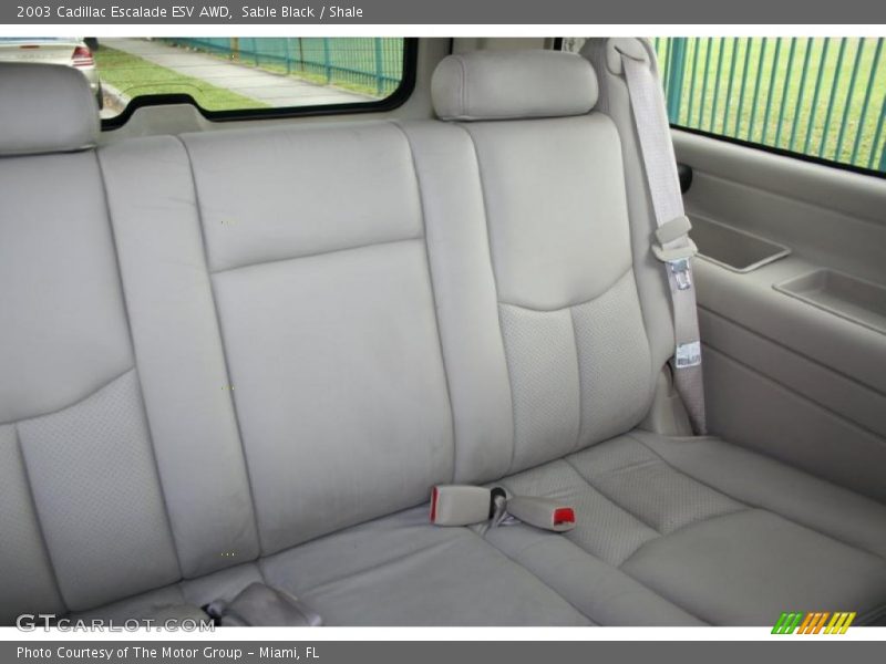 Sable Black / Shale 2003 Cadillac Escalade ESV AWD