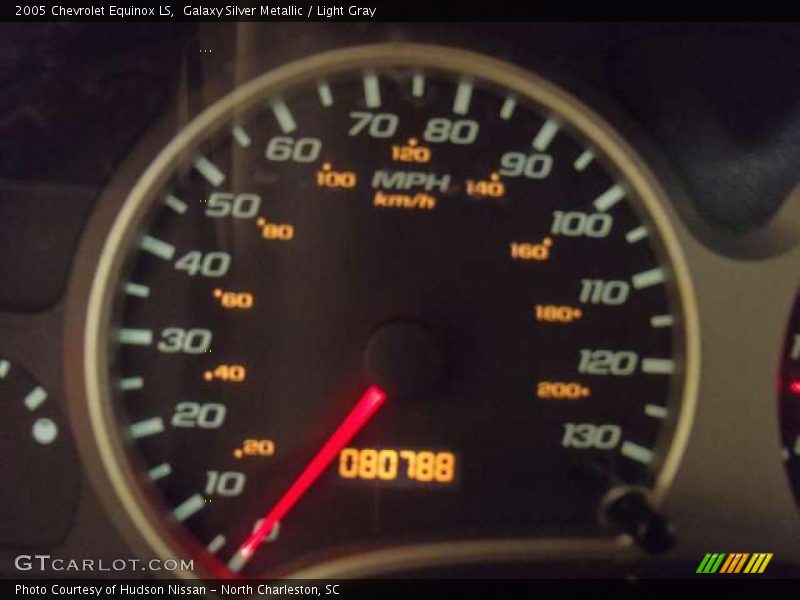 Galaxy Silver Metallic / Light Gray 2005 Chevrolet Equinox LS