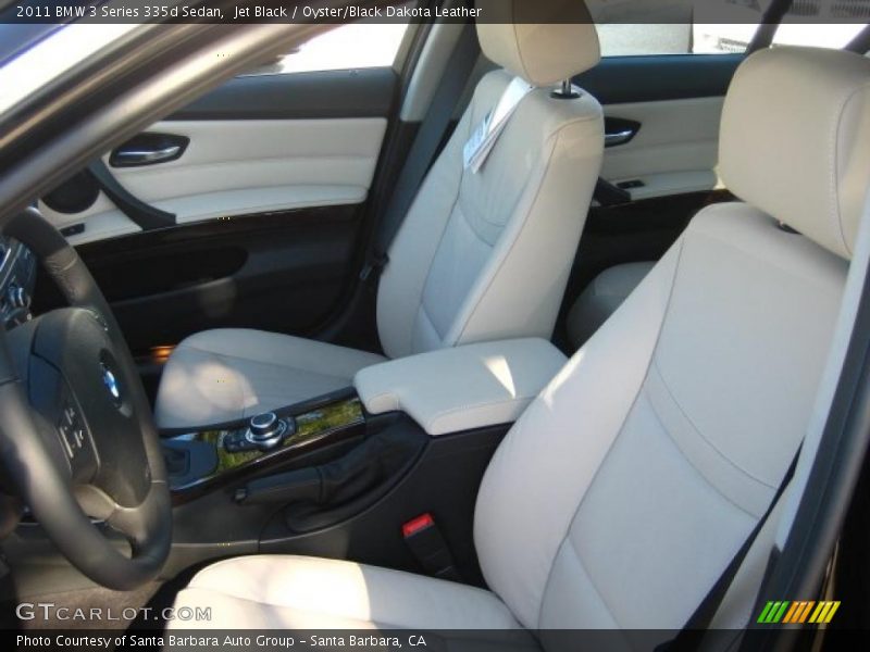 Jet Black / Oyster/Black Dakota Leather 2011 BMW 3 Series 335d Sedan
