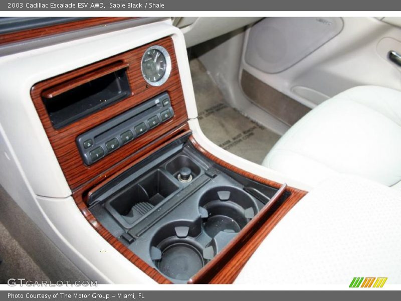 Sable Black / Shale 2003 Cadillac Escalade ESV AWD