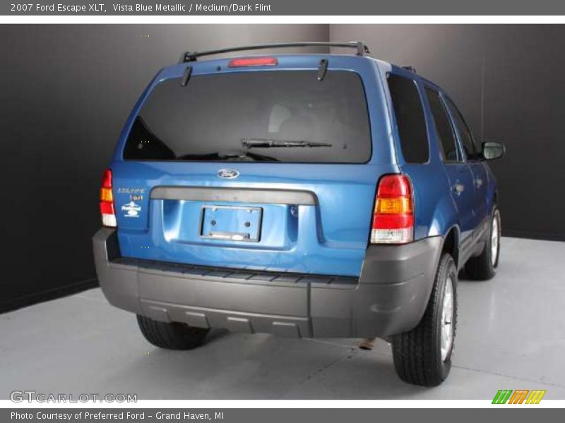 Vista Blue Metallic / Medium/Dark Flint 2007 Ford Escape XLT