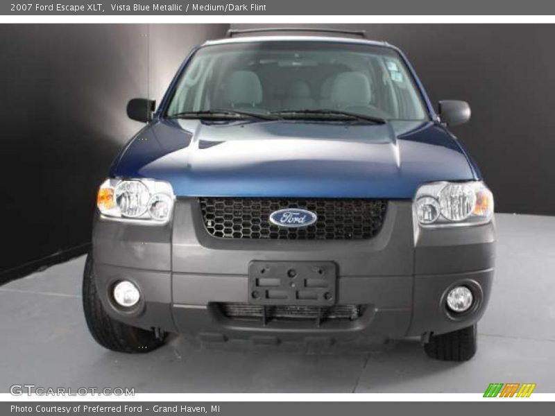 Vista Blue Metallic / Medium/Dark Flint 2007 Ford Escape XLT