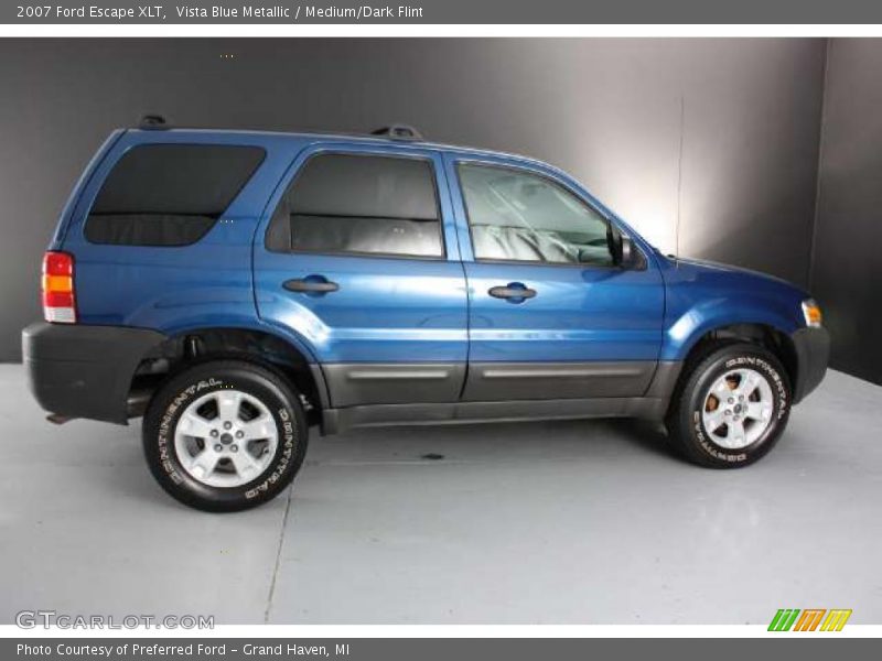 Vista Blue Metallic / Medium/Dark Flint 2007 Ford Escape XLT