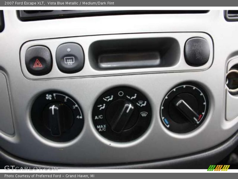Vista Blue Metallic / Medium/Dark Flint 2007 Ford Escape XLT