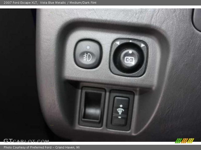 Vista Blue Metallic / Medium/Dark Flint 2007 Ford Escape XLT