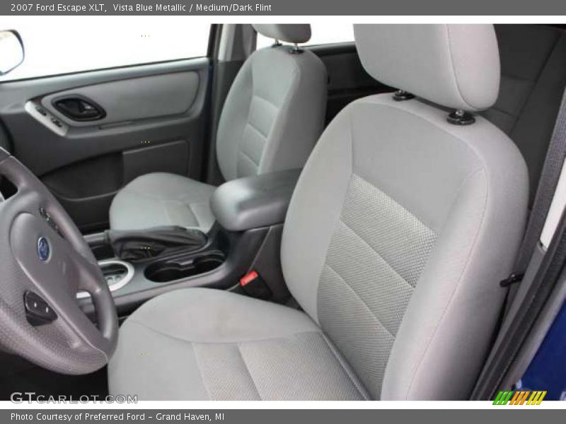 Vista Blue Metallic / Medium/Dark Flint 2007 Ford Escape XLT