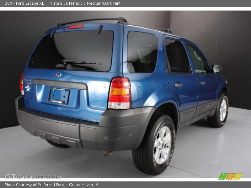 Vista Blue Metallic / Medium/Dark Flint 2007 Ford Escape XLT