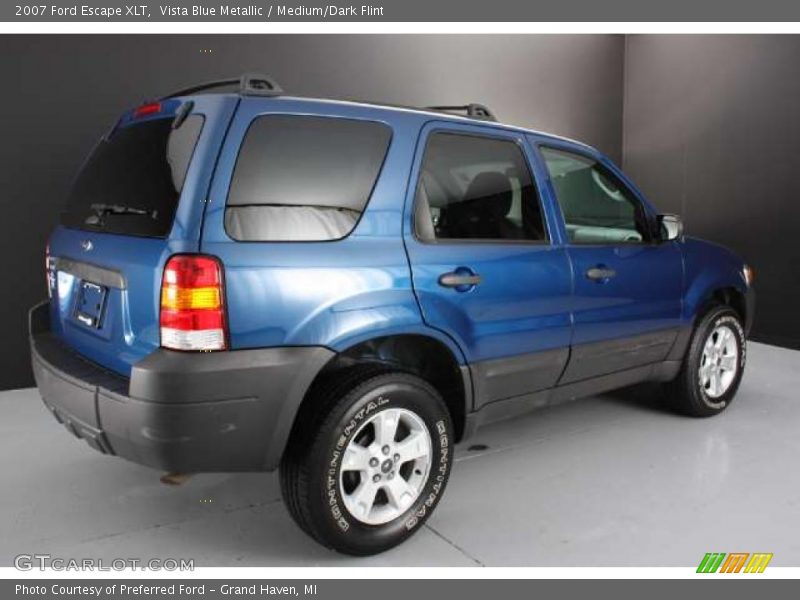 Vista Blue Metallic / Medium/Dark Flint 2007 Ford Escape XLT