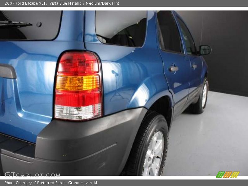 Vista Blue Metallic / Medium/Dark Flint 2007 Ford Escape XLT