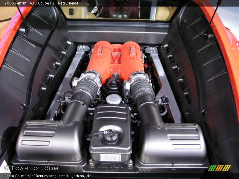 Red / Beige 2006 Ferrari F430 Coupe F1