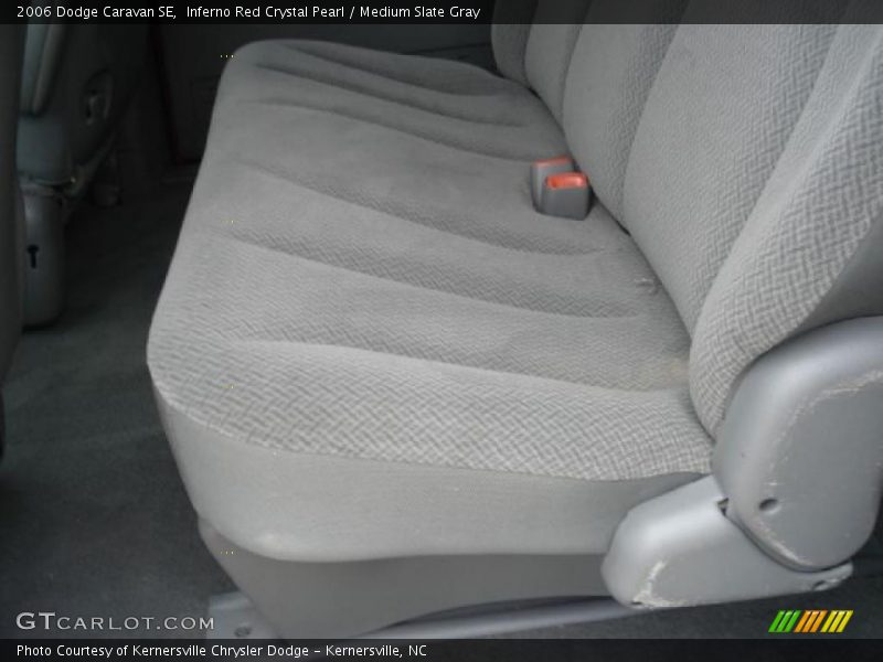 Inferno Red Crystal Pearl / Medium Slate Gray 2006 Dodge Caravan SE