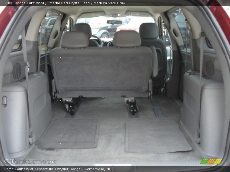 Inferno Red Crystal Pearl / Medium Slate Gray 2006 Dodge Caravan SE