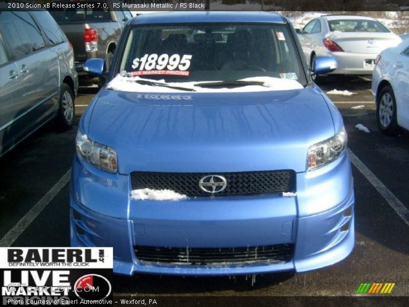 RS Murasaki Metallic / RS Black 2010 Scion xB Release Series 7.0