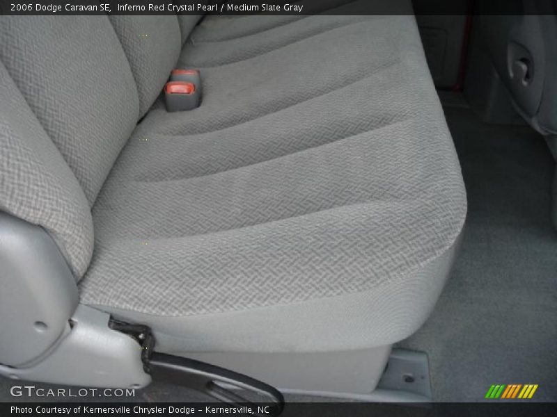 Inferno Red Crystal Pearl / Medium Slate Gray 2006 Dodge Caravan SE