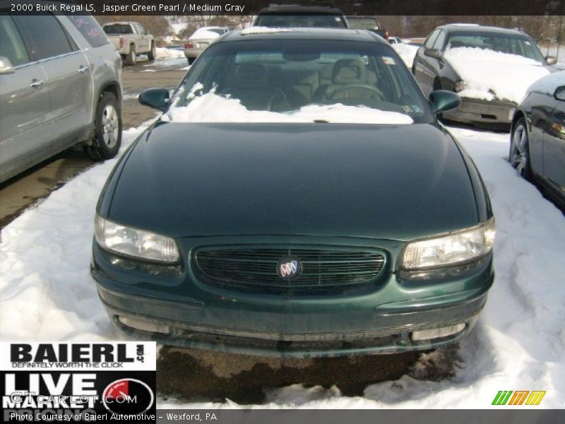 Jasper Green Pearl / Medium Gray 2000 Buick Regal LS